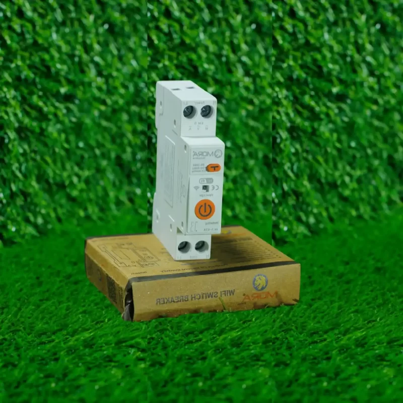 MORA Smart WiFi 10-in-1 63A Protection Switch – App Controlled Timer with Overload, Voltage & Leakage Protection