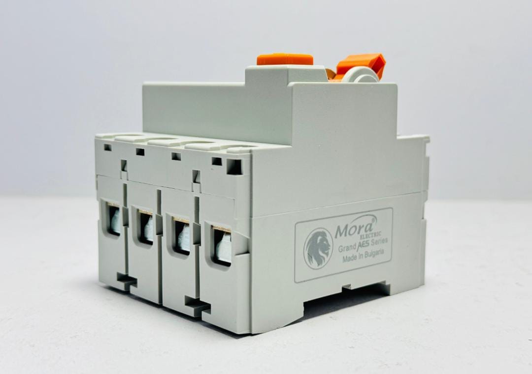 Mora 4P RCCB 63A – 4 Pole Residual Current Circuit Breaker with Earth Leakage Protection