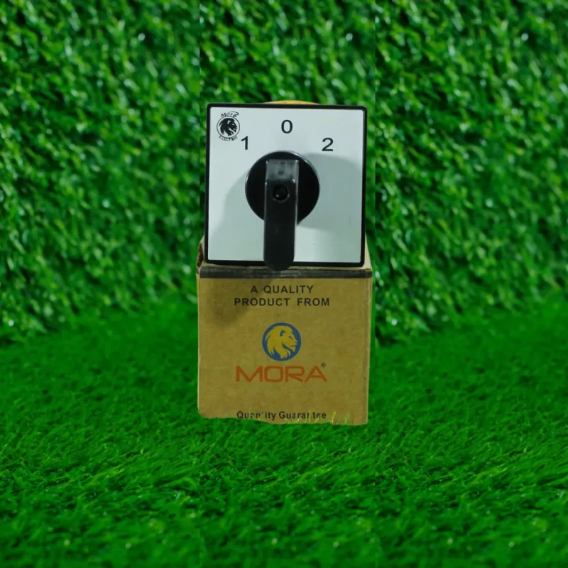Mora 3P 75A Rotary Changeover Switch – Heavy Duty Manual Switch | AC/DC Compatible (3 Pole)