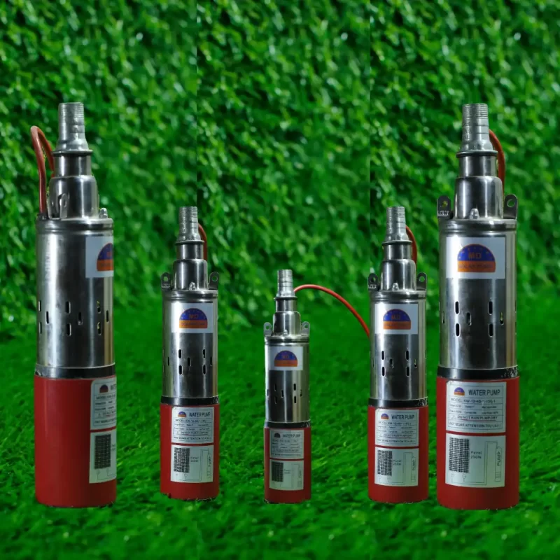 New Version DC 12V/24V Solar & Battery Operated Water Pump Motor – For Tubewell, Borewell & Boring Applications