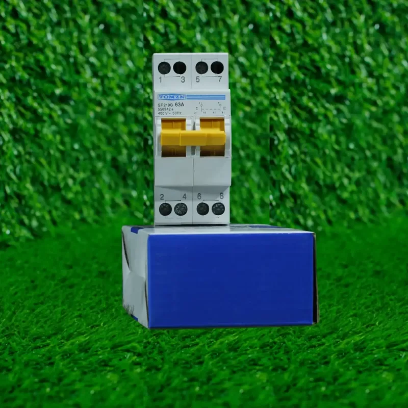 Tomzn 2P 63A Manual Transfer Switch front view