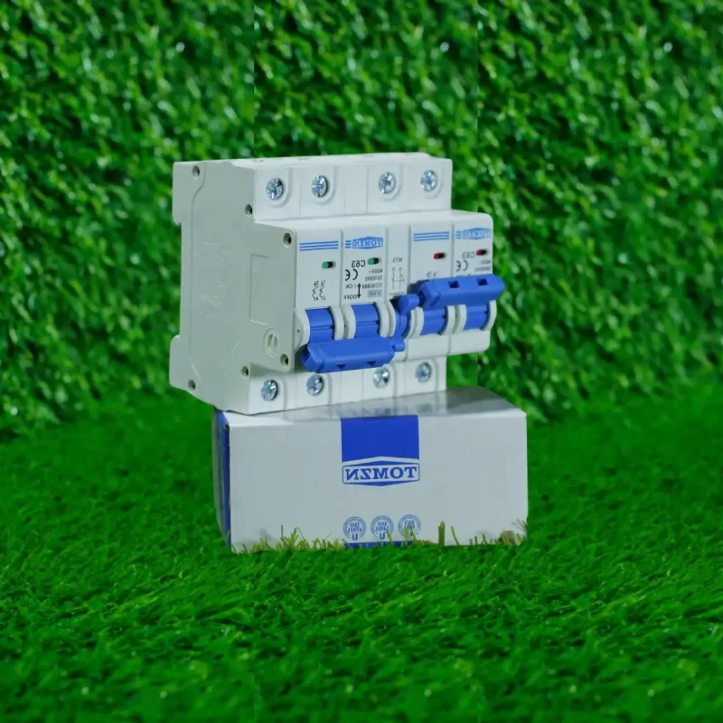 Tomzn 2P+2P 63A Manual Transfer Switch side view