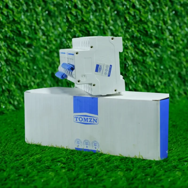 Tomzn 4P+4P 63A manual transfer switch side view
