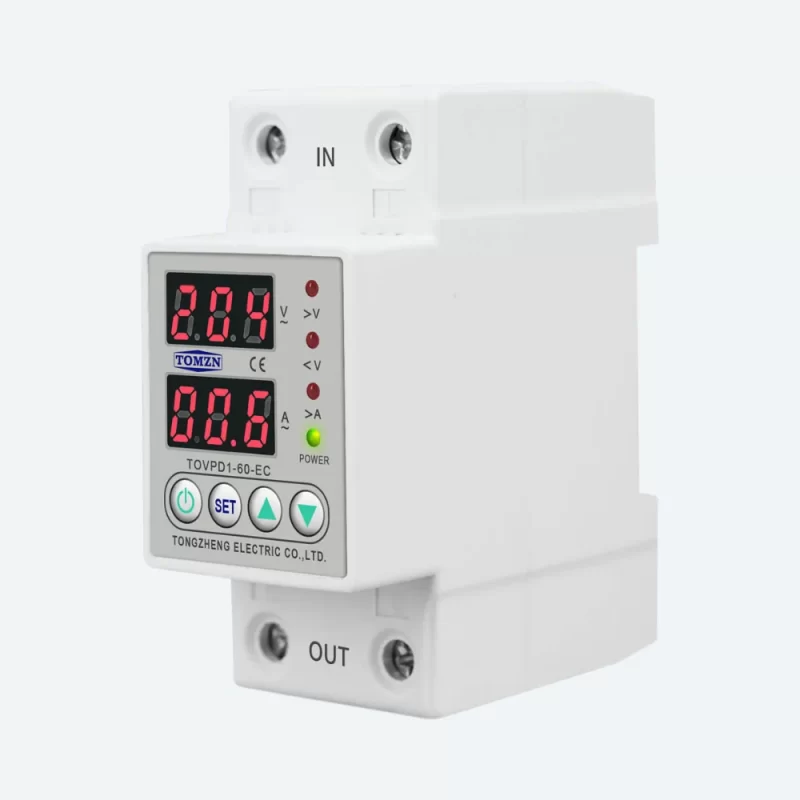 Tomzn Voltage Protective Device 63A digital display view