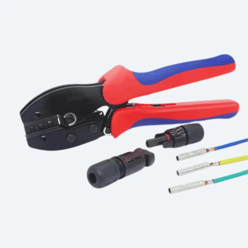 LY-2546B solar PV MC4 crimping tool for 2.5 to 6mm² cable connectors, professional solar wire crimper
