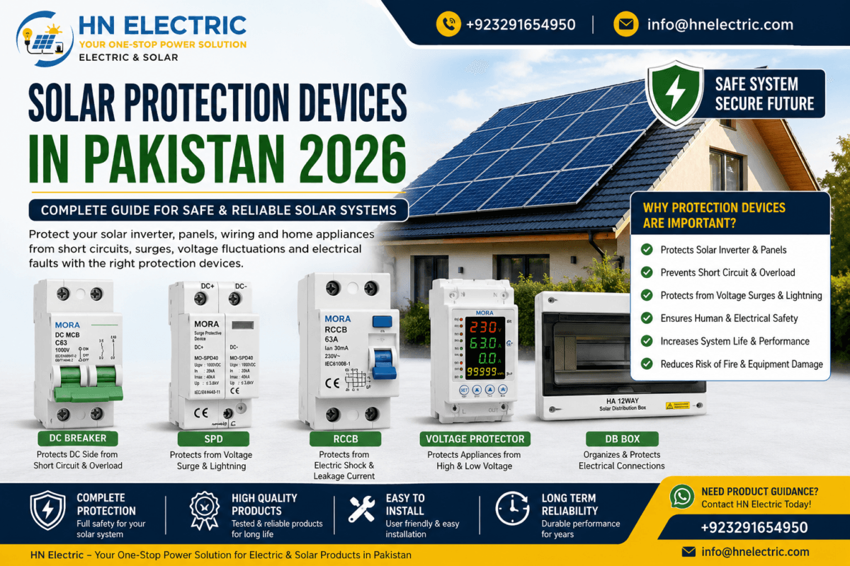 Solar Protection Devices in Pakistan 2026 - HN Electric