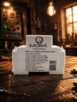MORA Bulgaria 10 in 1 WiFi smart voltage protector 80A kit installed on electrical panel