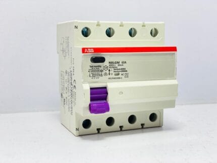 ABB 63A 30mA RCCB earth leakage circuit breaker