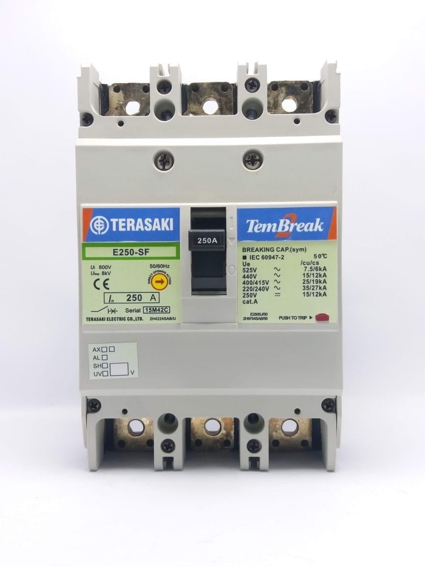 TERASAKI 3 pole MCCB breaker