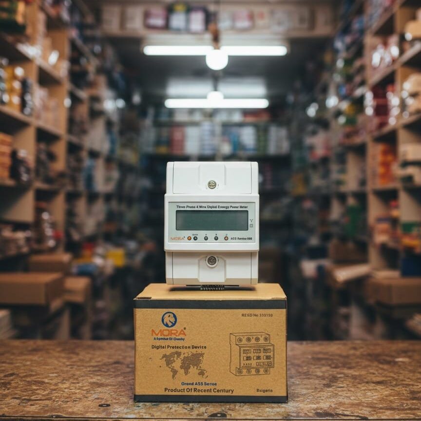 3 Phase DIN Rail Energy Meter | HN Electric