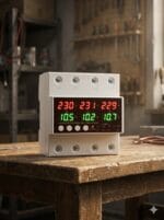 MORA Bulgaria 100A 3 Phase V/A Protector