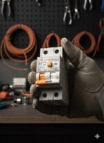 MORA 2P 63A earth leakage breaker