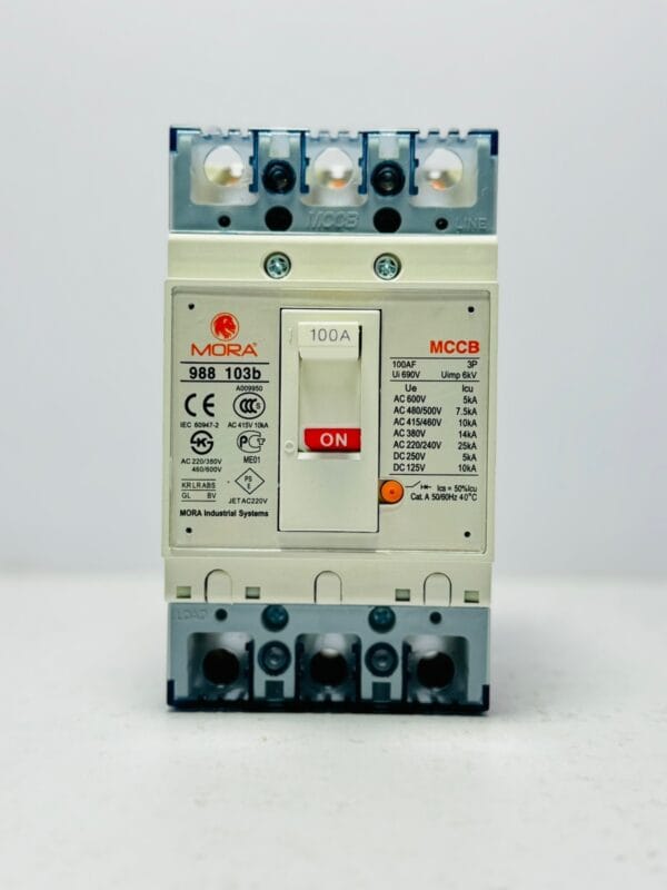 MORA Bulgaria MCCB circuit breaker from HN Electric
