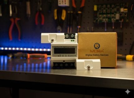 3 Phase Guide Rail Energy Meter | HN Electric