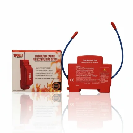 Tiger DIN rail fire extinguisher for distribution box
