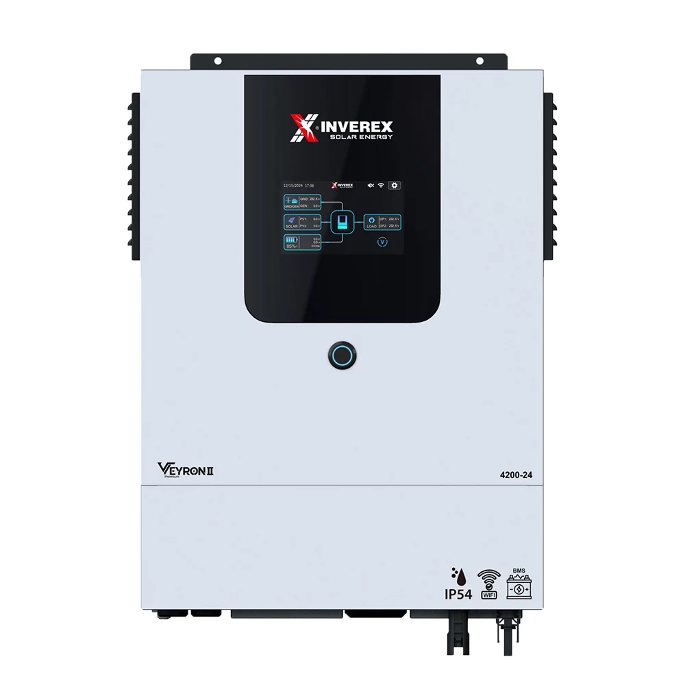 Inverex Veyron II Premium 4200-24 PV8000 IP54 Solar Inverter Inverex Veyron II Premium 4200-24 PV8000 IP54 Solar Inverter